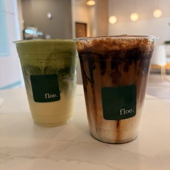 Floe - banana matcha and biscoff latte - Shaved Ice Near Me - Fullerton, California Floe - banana matcha and biscoff latte - Shaved Ice Near Me - Fullerton, California