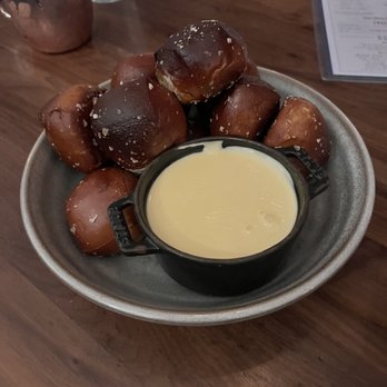 The Henry - Our Famous House Made Pretzels & Provolone Fondue - Coffee & Tea Near Me - Coronado, California