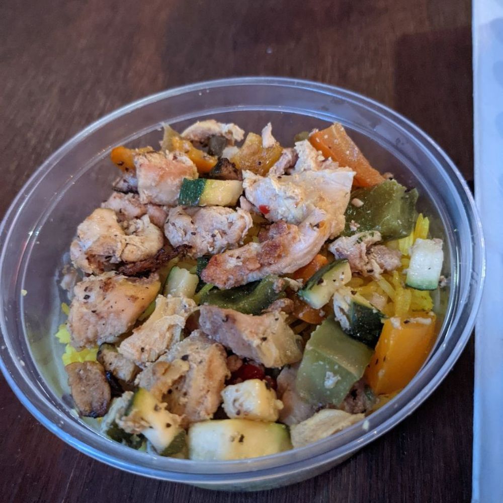 Petra Cafe - Chicken rice we ordered for our pup - Mediterranean Near Me - Santa Barbara, California Petra Cafe - Chicken rice we ordered for our pup - Mediterranean Near Me - Santa Barbara, California