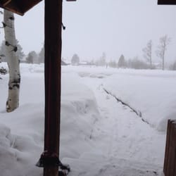 The Home Ranch - View from front porch. March 28, 2014