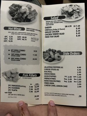 Menu photo 2 S Deli & Wings Perry, GA