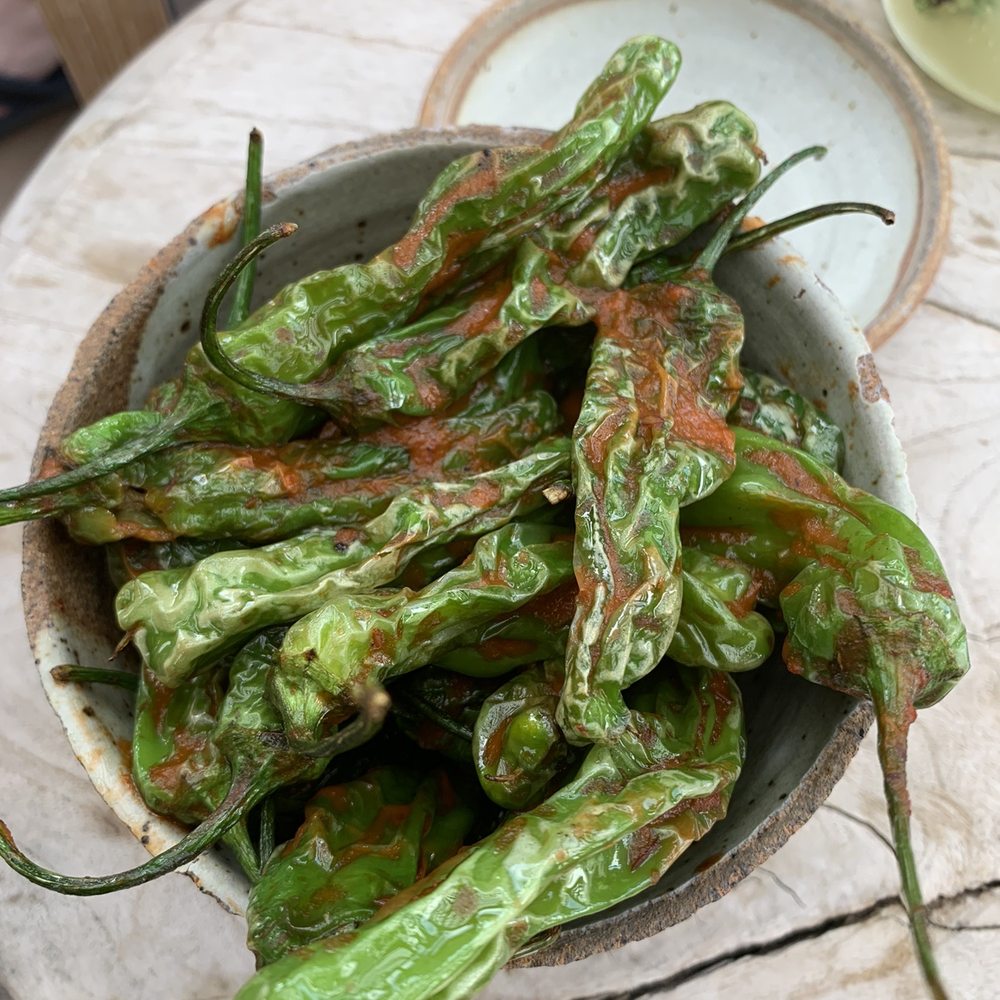 Shishito peppers Shishito peppers