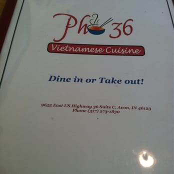Pho 36 - Vietnamese Near Me - Avon, Indiana Pho 36 - Vietnamese Near Me - Avon, Indiana