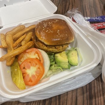 Great American Grill - Veggie burger meal - American Near Me - Phoenix, Arizona