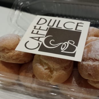 Cafe Dulce - A 12 pack of Cream Puffs. Worthy. - Coffee & Tea Near Me - Los Angeles, California Cafe Dulce - A 12 pack of Cream Puffs. Worthy. - Coffee & Tea Near Me - Los Angeles, California