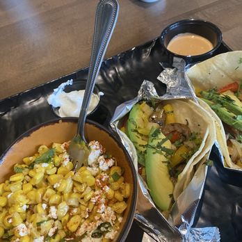 Black Walnut - VEGGIE FAJITA TACOS - New American Near Me - Houston, Texas Black Walnut - VEGGIE FAJITA TACOS - New American Near Me - Houston, Texas