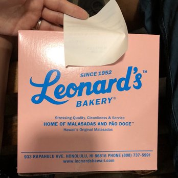 Leonard's Bakery - The beautiful box - Bakeries Near Me - Honolulu, Hawaii Leonard's Bakery - The beautiful box - Bakeries Near Me - Honolulu, Hawaii