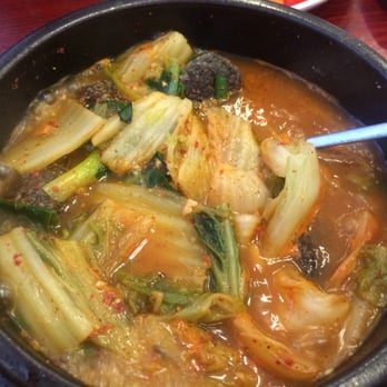 Obok Restaurant - (Korean sausage soup with Napa cabbage) - Korean Near Me - Santa Clara, California Obok Restaurant - (Korean sausage soup with Napa cabbage) - Korean Near Me - Santa Clara, California