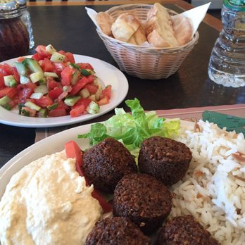 Hudson Kebab House - Falafel lunch plate. - Mediterranean Near Me - West New York, New Jersey Hudson Kebab House - Falafel lunch plate. - Mediterranean Near Me - West New York, New Jersey