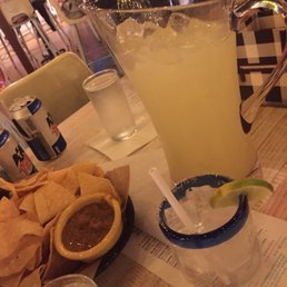 Half off margarita pitchers on Tuesday's. Half off margarita pitchers on Tuesday's.