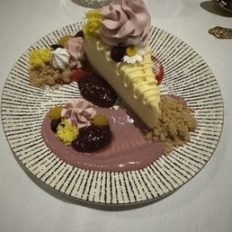 Raspberry cheesecake