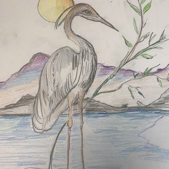 Fine Art Studio - This is a crane I did in his class ! - Specialty Schools Near Me - Tustin, California Fine Art Studio - This is a crane I did in his class ! - Specialty Schools Near Me - Tustin, California