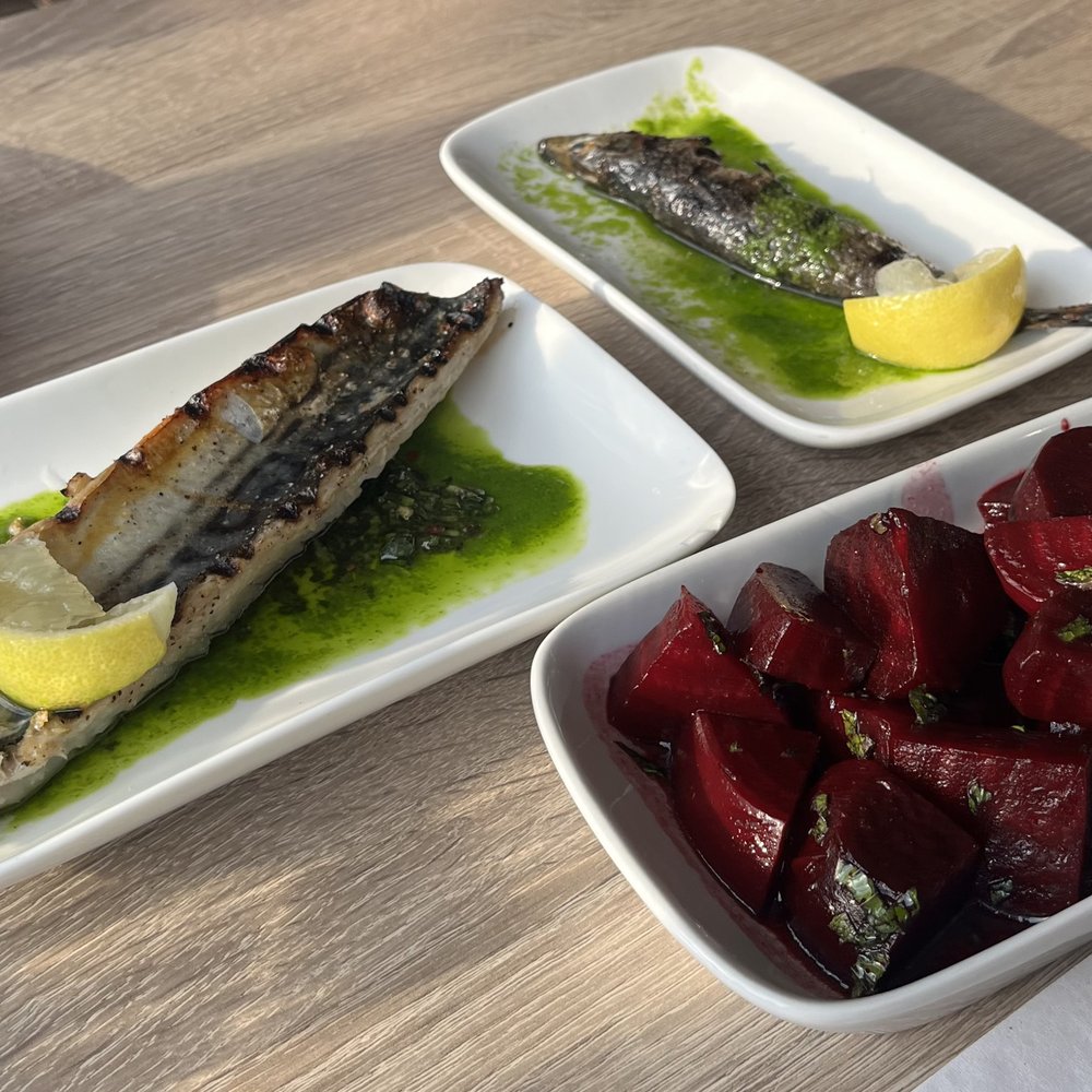 The Kitchen - Mackerel, sardine and beets. - Basque Near Me - Penticton, British Columbia The Kitchen - Mackerel, sardine and beets. - Basque Near Me - Penticton, British Columbia