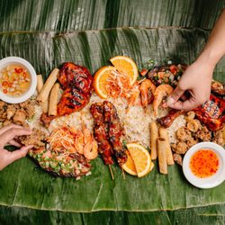 Cuisine de Manille - Kamayan dinner