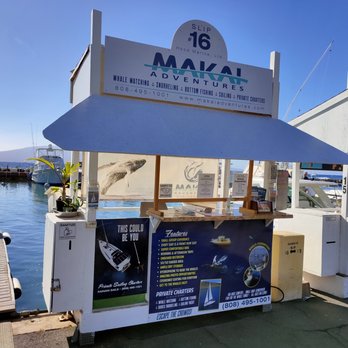 Makai Adventures - Makai Adventures Booth - Boat Charters Near Me - Lahaina, Hawaii Makai Adventures - Makai Adventures Booth - Boat Charters Near Me - Lahaina, Hawaii