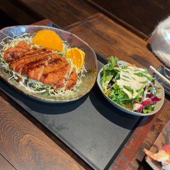 O2 Sushi - Pork Katsu Plate - Sushi Bars Near Me - Albany, California O2 Sushi - Pork Katsu Plate - Sushi Bars Near Me - Albany, California