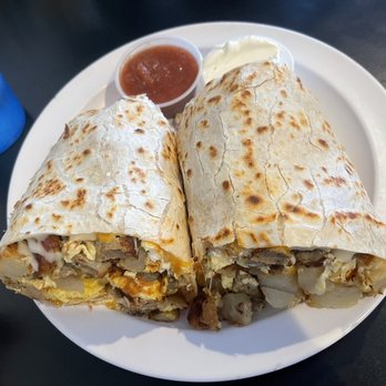 Frank's Downtown Cafe - Big breakfast burrito - Cafes Near Me - Manteca, California Frank's Downtown Cafe - Big breakfast burrito - Cafes Near Me - Manteca, California