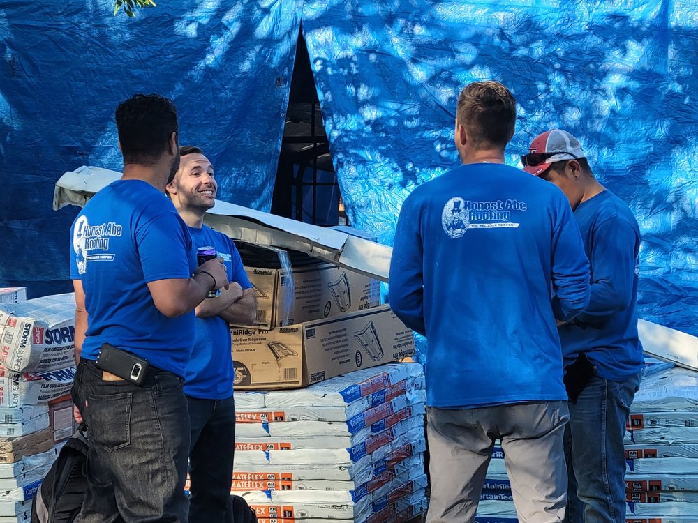 Slide of Honest Abe Roofing