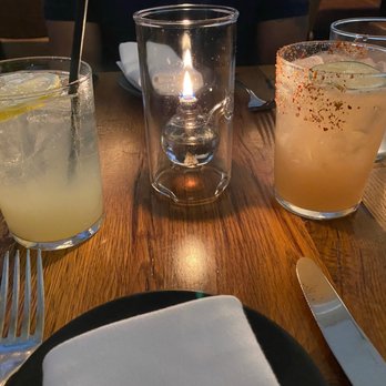 Eastend - Lavender cocktail on the left was so delicious! - New American Near Me - Greenwich, Connecticut Eastend - Lavender cocktail on the left was so delicious! - New American Near Me - Greenwich, Connecticut