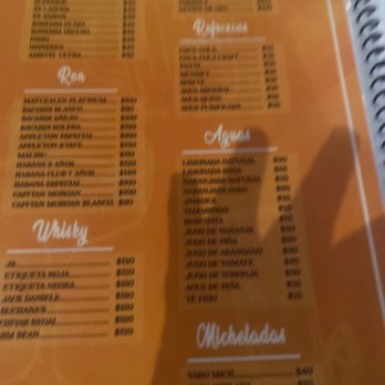 Picus - Menu - Seafood Near Me - Isla Mujeres, ROO