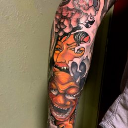 Recent work on my arm Recent work on my arm
