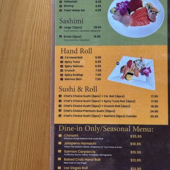 Maki Yaki - Menu - Japanese Near Me - Dana Point, California