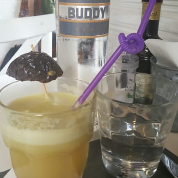Buddy - The Benito - Pineapple, apple, ginger, and passion fruit. - Mediterranean Near Me - Rome, RM Buddy - The Benito - Pineapple, apple, ginger, and passion fruit. - Mediterranean Near Me - Rome, RM