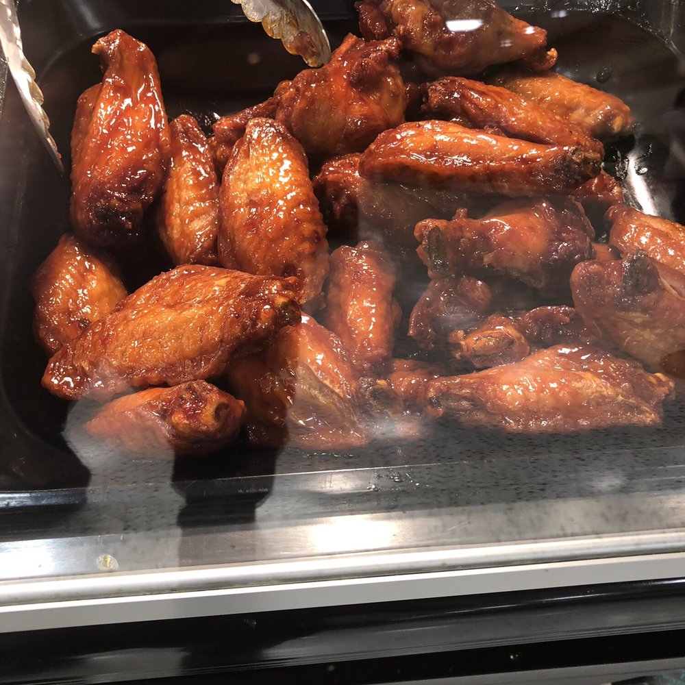 Chicken wings from the Deli. Chicken wings from the Deli.