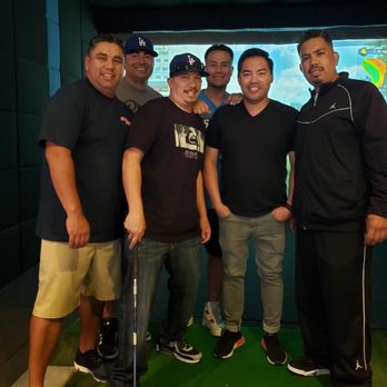 Olympic Golf Zone - Simulated golf with the fellas for my husbands bday. - American Near Me - Buena Park, California Olympic Golf Zone - Simulated golf with the fellas for my husbands bday. - American Near Me - Buena Park, California
