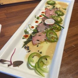 Yellowtail Jalapeño Sashimi Yellowtail Jalapeño Sashimi