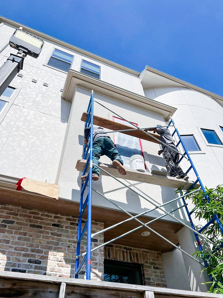 Slide of Stuko Application and Repair