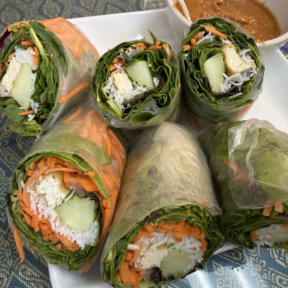 Thai Thai - Wonderful order of tofu fresh(spring) rolls! - Thai Near Me - Carson City, Nevada Thai Thai - Wonderful order of tofu fresh(spring) rolls! - Thai Near Me - Carson City, Nevada