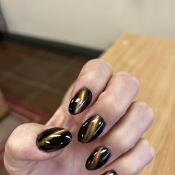 Kay's Nails - After Cat Eye almond shape ( Kay did my set)