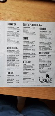 Menu photo 7 Charros Express Mex Evans, GA