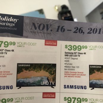 Costco Wholesale - Tv deal this holiday season - Wholesale Stores Near Me - Goleta, California