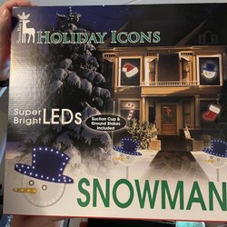 Lemoi Ace Hardware - LED snowman face I bought at Lemoi Ace Hardware.
