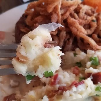 Zelda's - Looks like a piece of wax paper in my loaded mashed potatoes could be from a stick of butter - Bars Near Me - Capitola, California Zelda's - Looks like a piece of wax paper in my loaded mashed potatoes could be from a stick of butter - Bars Near Me - Capitola, California