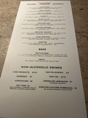 Menu photo 1 Vestal Restaurant Lafayette, LA