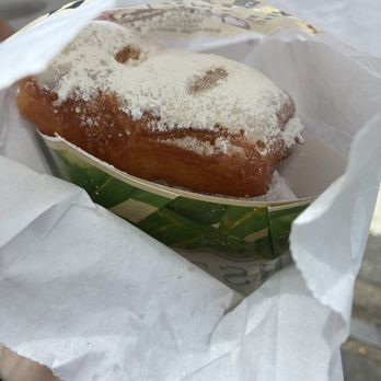 Cafe Beignet, Canal St - Piping hot in the to go bag. - Coffee & Tea Near Me - New Orleans, Louisiana