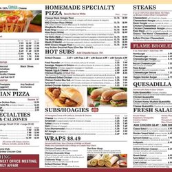 Groovy Pizza And Cafe - Menu page 2/2, as of 7/16/2020