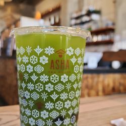 Asha Tea House - Cold matcha