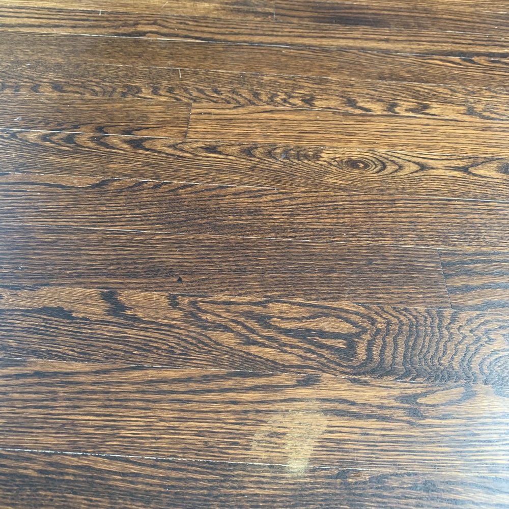 Hardwood Floors by Hall - Missed a spot - Flooring Near Me - Wilmington, Illinois Hardwood Floors by Hall - Missed a spot - Flooring Near Me - Wilmington, Illinois
