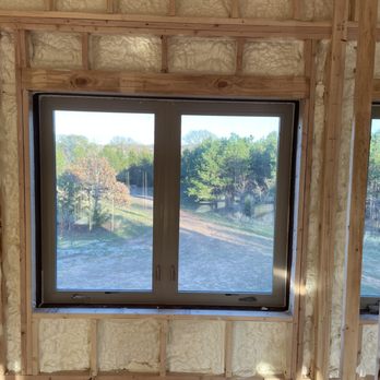 TH Custom Homes - Functioning Simpson window in a bedroom that overlooks yard - General Contractors Near Me TH Custom Homes - Functioning Simpson window in a bedroom that overlooks yard - General Contractors Near Me