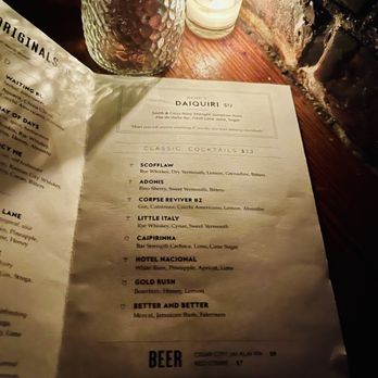 Hanson's Shoe Repair - Menu 12.15.23 - Cocktail Bars Near Me - Orlando, Florida Hanson's Shoe Repair - Menu 12.15.23 - Cocktail Bars Near Me - Orlando, Florida