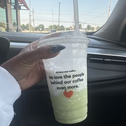 Honey Cinnamon Vanilla Creme Freeze Frozen Matcha Latte Honey Cinnamon Vanilla Creme Freeze Frozen Matcha Latte