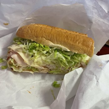 Jersey Bagels & Subs - Buffalo Chicken Half-Sub - Breakfast & Brunch Near Me - Myrtle Beach, South Carolina Jersey Bagels & Subs - Buffalo Chicken Half-Sub - Breakfast & Brunch Near Me - Myrtle Beach, South Carolina