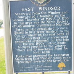 East Windsor Historical Marker