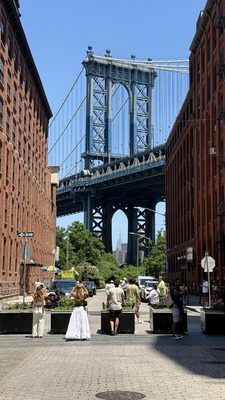 DUMBO Manhattan Bridge View by null