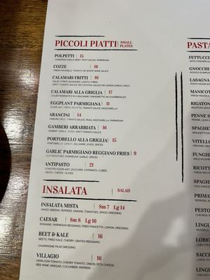 Menu photo 8 Spago Trattoria Windsor, ON