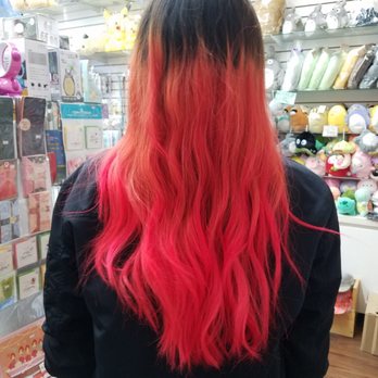 Kakopoco - Dark orangish pink! - Hair Salons Near Me - San Diego, California
